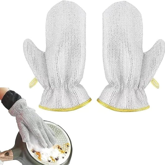 ๐งคโจBuy 1 Get 1 Free | Silver Premium Dish Washing Hand Gloves โ Flat ๐ฅ50% OFF | ๐ Free Delivery | ๐ต COD Available