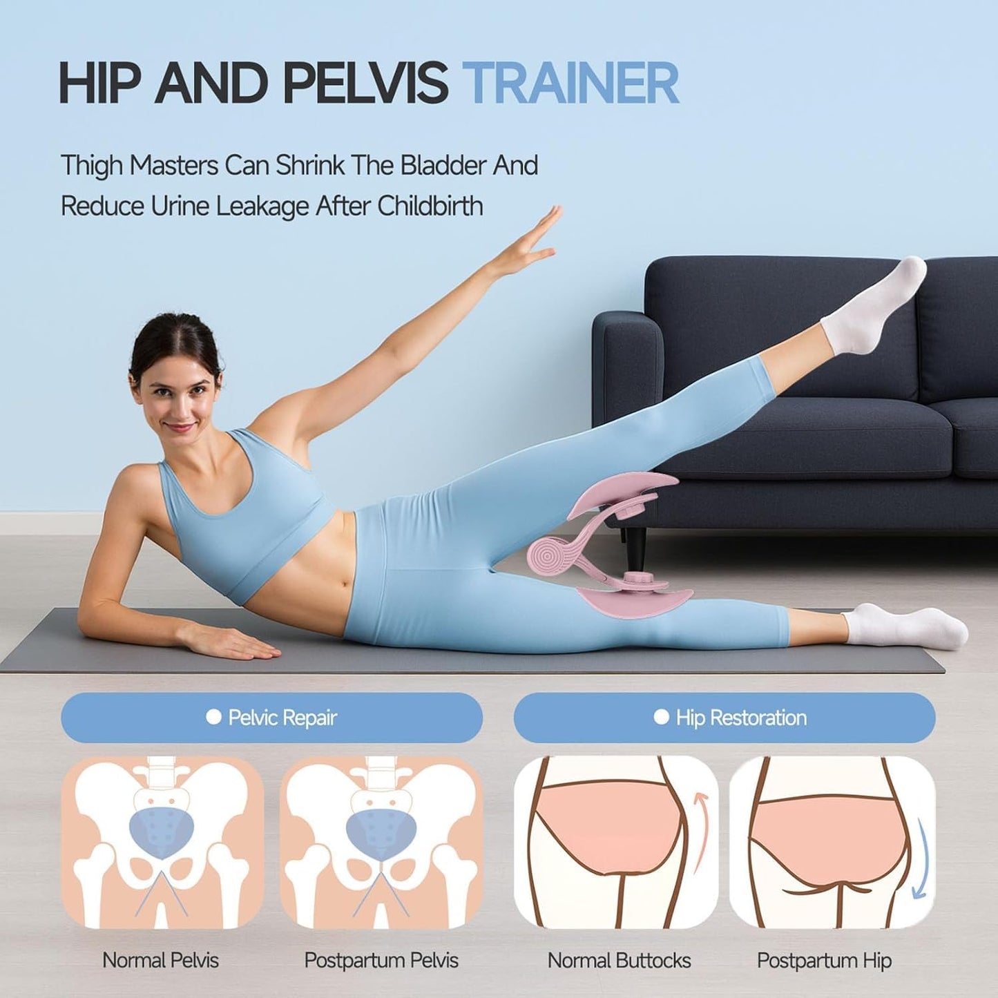 Unisex Pelvic Floor Trainer for Men & Women | Flat 50% OFF ₹899 | COD