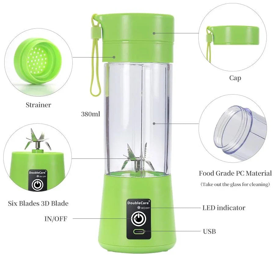 🥤⚡ Portable Juicer Blender Flat 50% Off | ₹799 | Free Delivery 🚚 | COD Available 💳
