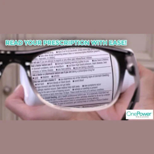 Buy 1 Get 1 Free AUTO FOCUS One Power Readers - AS SEEN ON TV! - Read Small Print and Computer Screens - no Changing Glasses - Flex Focus optics