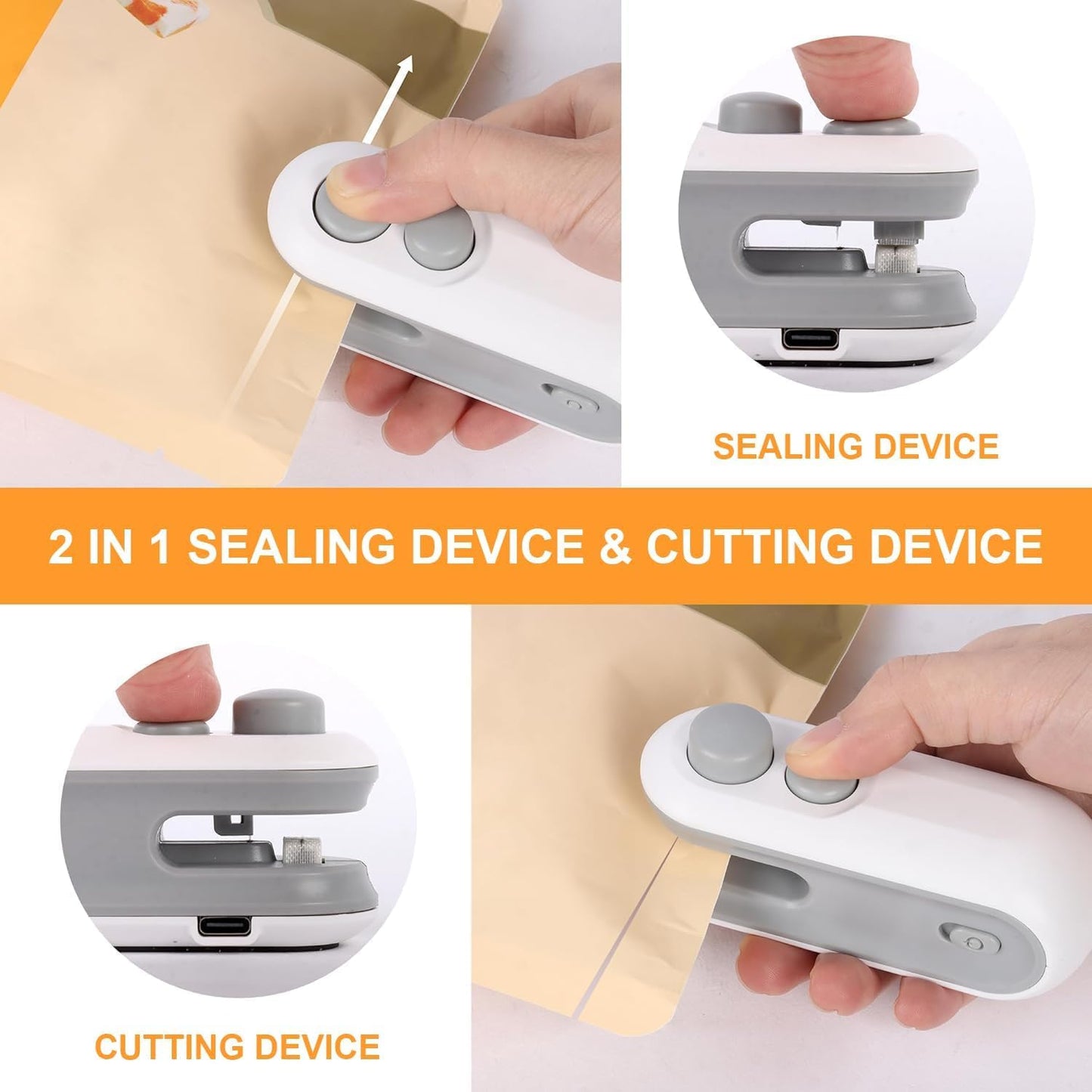 Mini Packet Sealing Machine – Buy 1 Get 1 Free | Flat 50% OFF | Free Delivery | COD Available