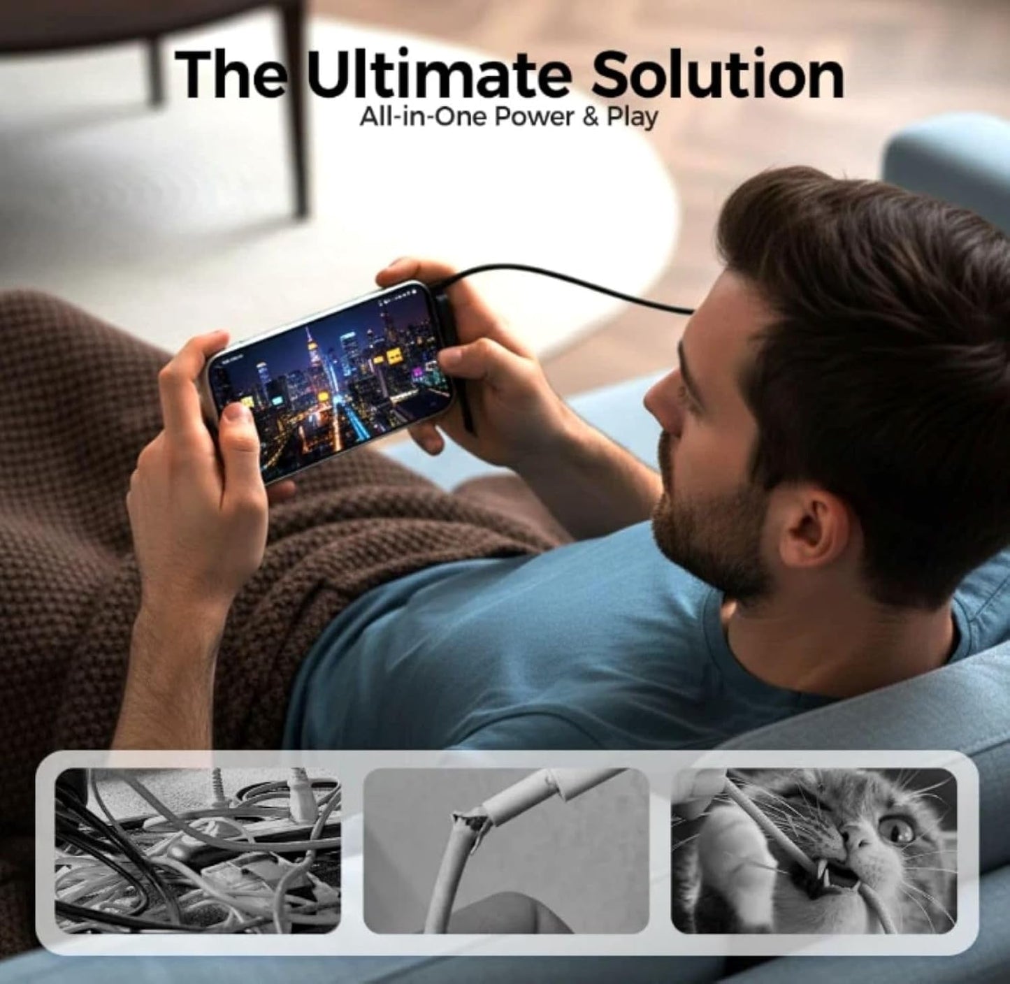 Phone Standing Charging Cable 💰 ₹899 | 🔥 Flat 50% OFF | 🚚 Free Delivery | 💵 COD Available
