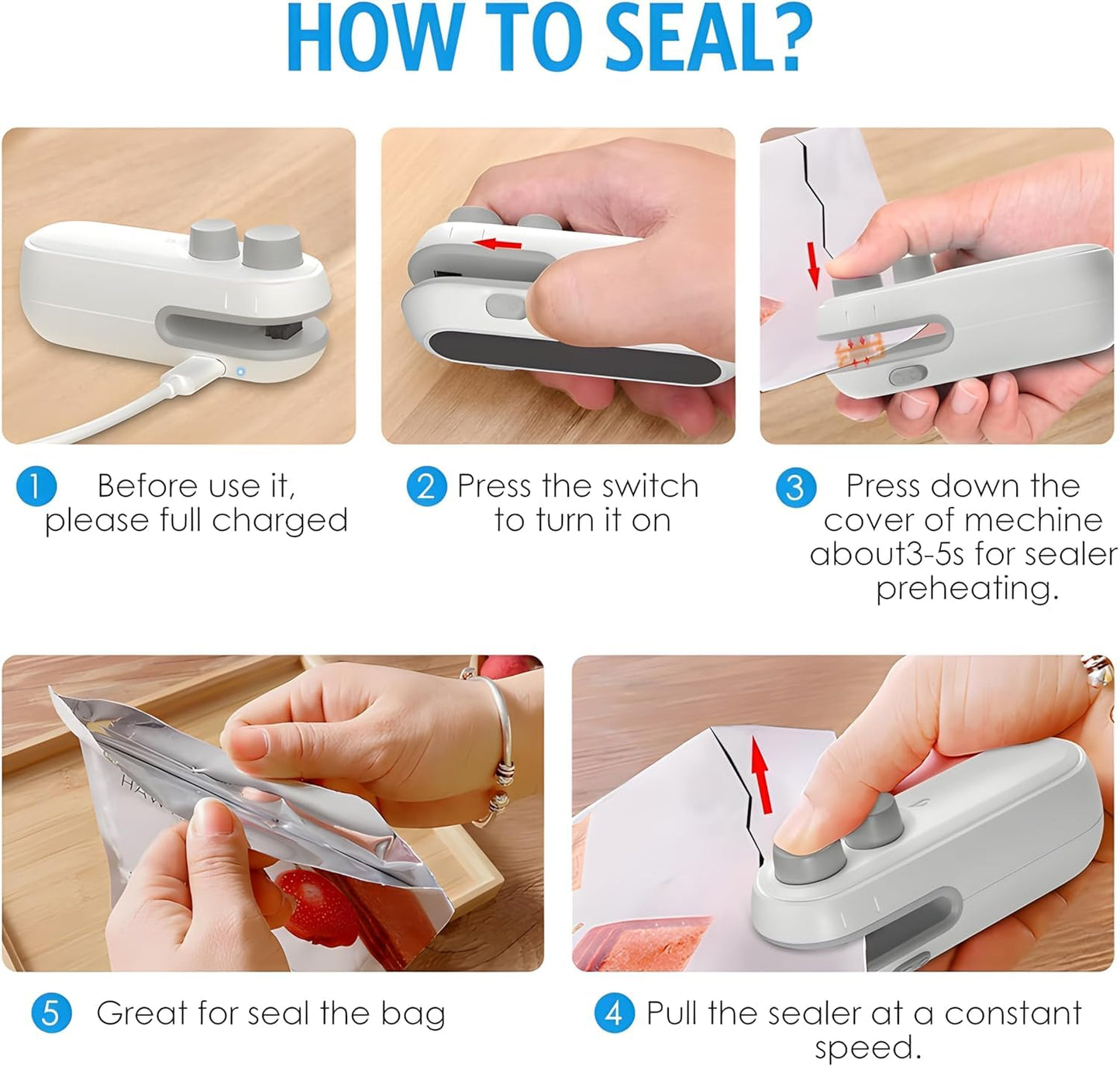Mini Packet Sealing Machine – Flat 50% OFF | Free Delivery | COD Available