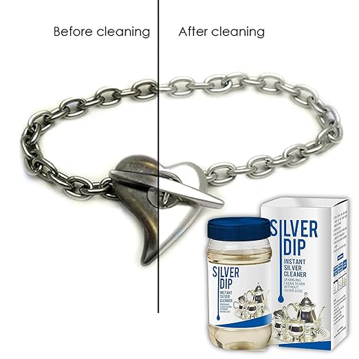 Silver Dip Cleaner – Get Instant Shine in Seconds | 50% OFF | ₹499 | Buy 1 Get 1 FREE