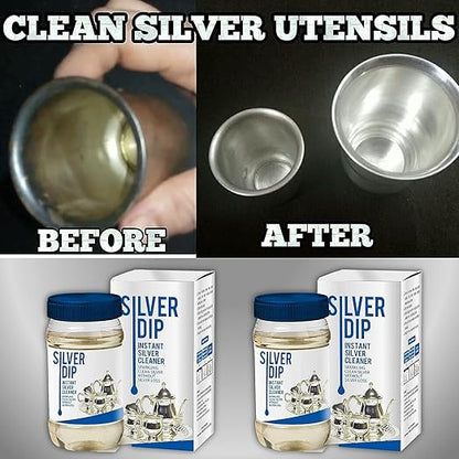 Silver Dip Cleaner – Get Instant Shine in Seconds | 50% OFF | ₹499 | Buy 1 Get 1 FREE