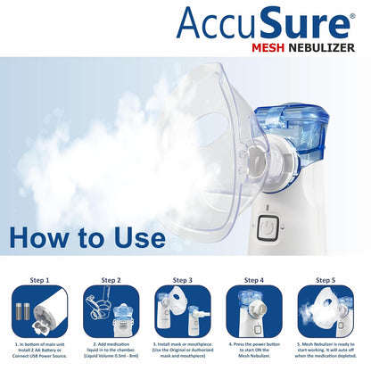 Breathe Easy Anywhere – Portable Nebulizer at ₹699 (Flat 50% Off) +Free Delivery