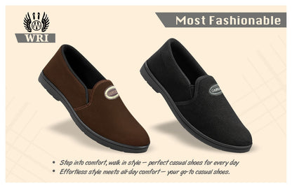 👞 WRI Brand Winter Special Casual Shoes for Men – Brown & Black | ₹599 Only Flat 50% OFF + Free Delivery